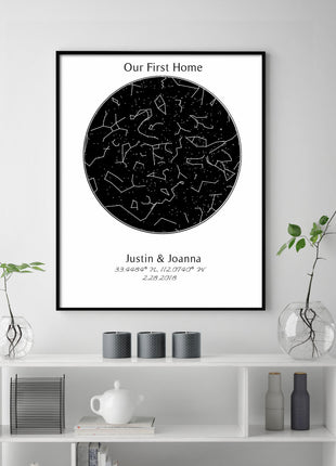 Night Sky Map