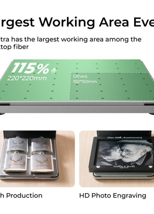 xTool F1 Ultra 20W Fiber & Diode Dual Laser Engraver