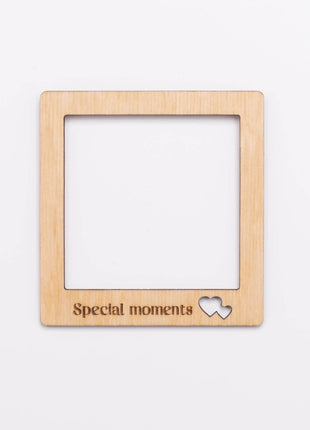 Set of 9 Wooden Photo Frames