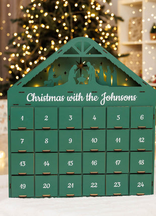 Christmas Advent Calendar - Green