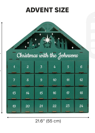 Christmas Advent Calendar - Green