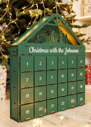 Christmas Advent Calendar - Green
