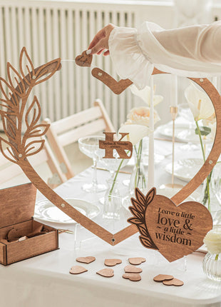 Guest Book Heart