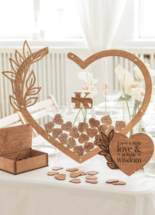 Guest Book Heart