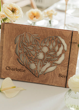 Guest Book Heart