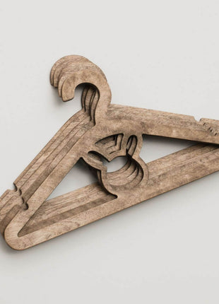Pack of 10 Kid's Wooden Hangers