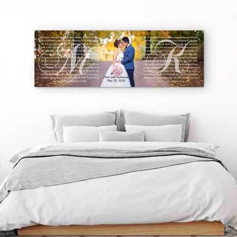 His And Hers Panoramic Canvas