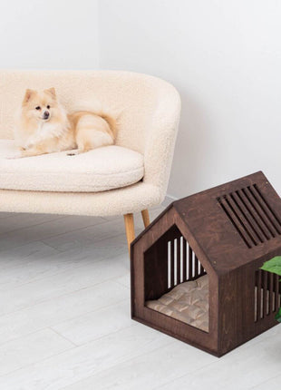 Wooden Indoor Dog House