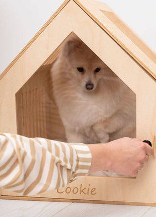 Wooden Indoor Dog House