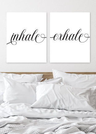 Inhale Exhale Wall Art