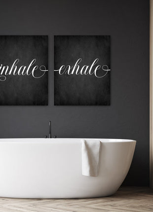 Inhale Exhale Wall Art
