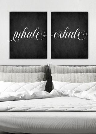 Inhale Exhale Wall Art