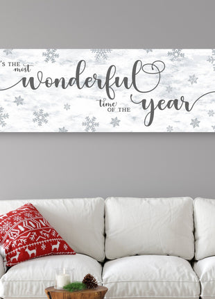 It's The Most Wonderful Time Of The Year Canvas Art