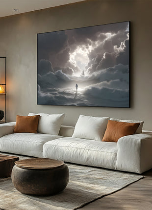 Jesus Walking On Water Art: Inspiring Modern Christian Art