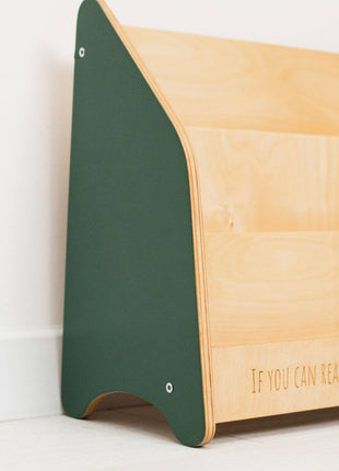 Front facing bookshelf