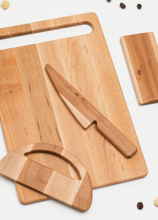 Safe Cutting Board and Knives