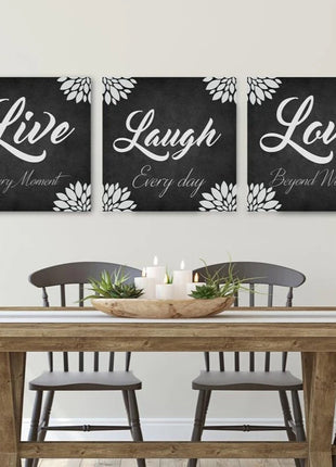 Live Laugh Love Wall Decor