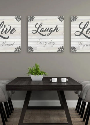 Live Laugh Love Wall Decor