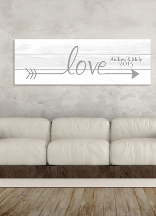 Love Arrow Canvas