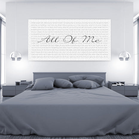 Lyric Canvas Art