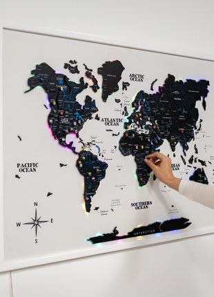 Map on Board LED 2.0 Midnight