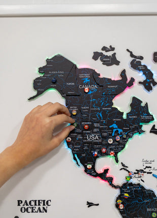 Map on Board LED 2.0 Midnight
