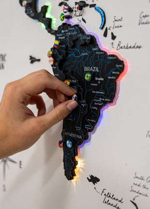 Map on Board LED 2.0 Midnight