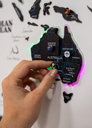 Map on Board LED 2.0 Midnight