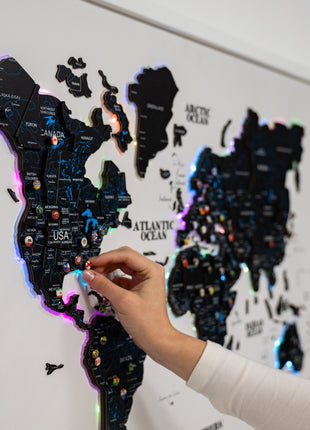 Map on Board LED 2.0 Midnight