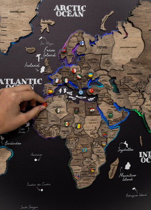 Map on Board LED 2.0 Terra