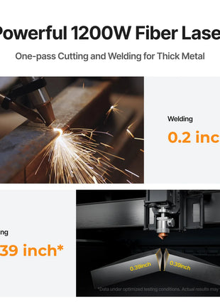 xTool MetalFab Laser Welder/ CNC Cutter
