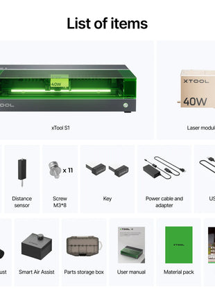 xTool S1 Enclosed Diode Laser Cutter