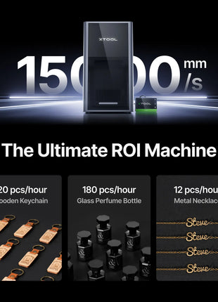 xTool F2 Ultra 60W MOPA & 40W Diode Dual Laser Engraver