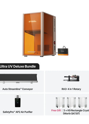 xTool F2 Ultra UV 5W UV Laser Engraver