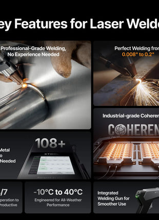 xTool MetalFab Laser Welder/ CNC Cutter