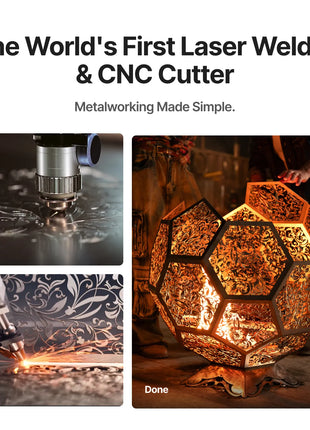 xTool MetalFab Laser Welder/ CNC Cutter