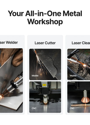 xTool MetalFab Laser Welder/ CNC Cutter