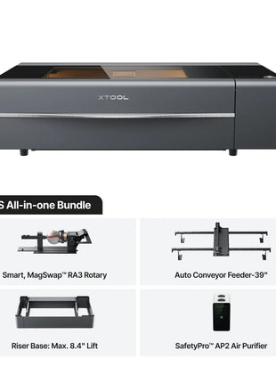 xTool P2S 55W Desktop CO2 Laser Cutter