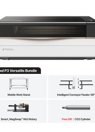 xTool P3 80W Flagship CO2 Laser Cutter with Intelligent Automation