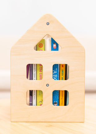 Dark Walnut Montessori Book Shelves