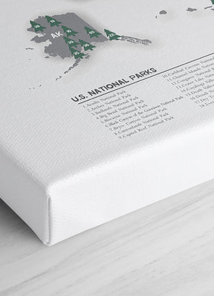 US National Parks Map