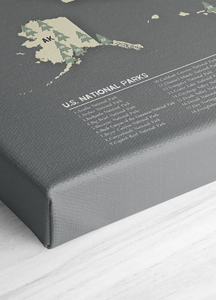 US National Parks Map