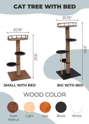 Wooden Cat Tree