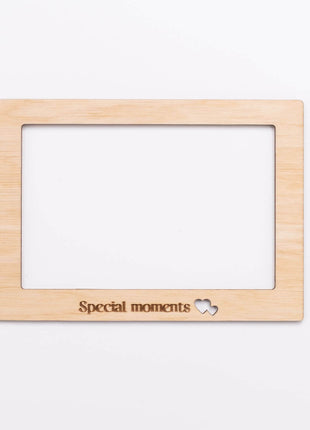 Set of 9 Wooden Photo Frames