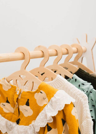 Pack of 10 Kid's Wooden Hangers