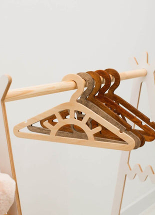 Pack of 10 Kid's Wooden Hangers