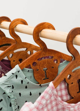 Pack of 10 Kid's Wooden Hangers