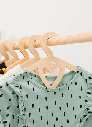 Pack of 10 Kid's Wooden Hangers