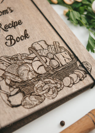 Recipe Book Basket