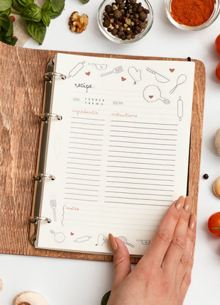 Recipe Book Harvest